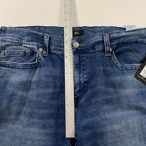 NWT True Religion Geno Relaxed Slim Jeans Men's 42 Stretch Medium Ink Blue SN - Picture 13 of 16